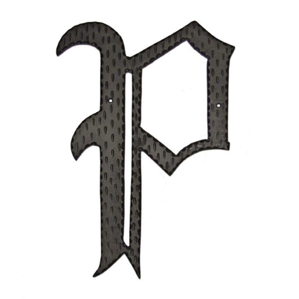Montague Metal Products 16 in. Home Accent Monogram P