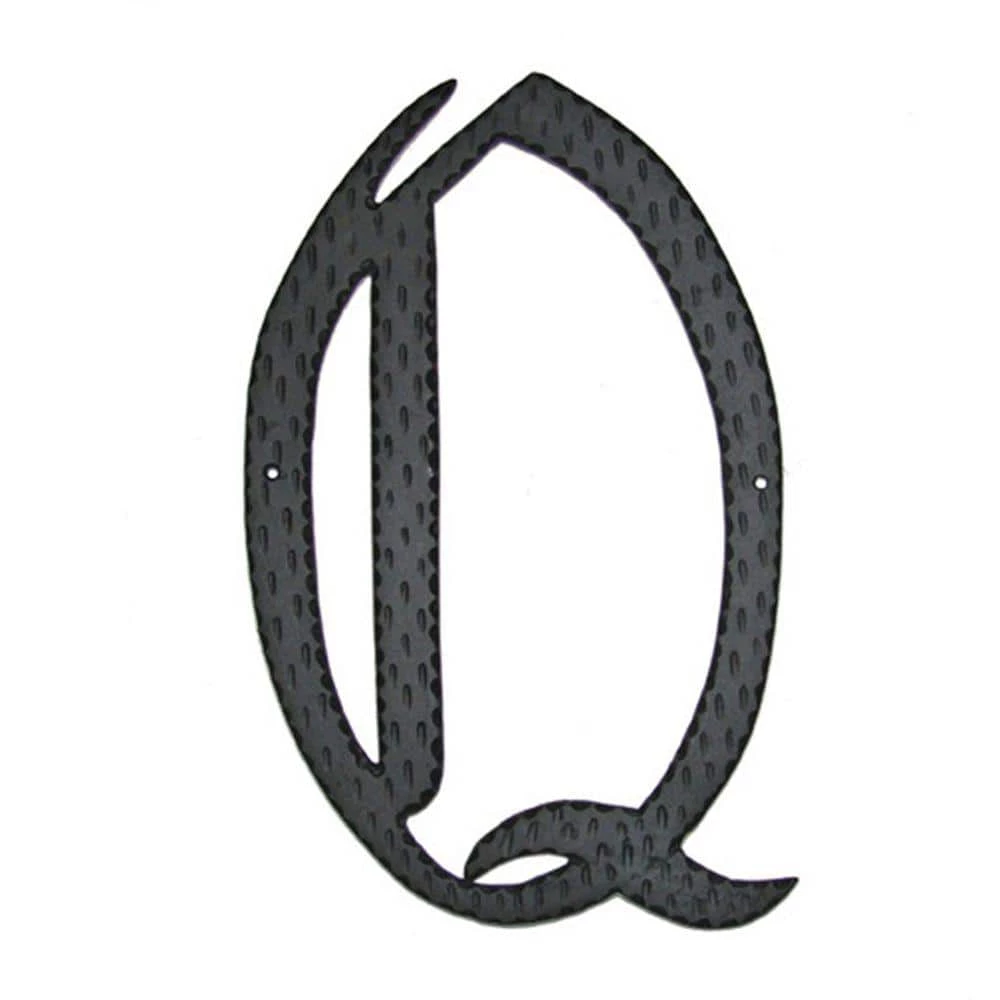 Montague Metal Products 16 in. Home Accent Monogram Q