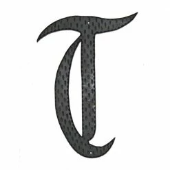 Montague Metal Products 16 in. Home Accent Monogram T