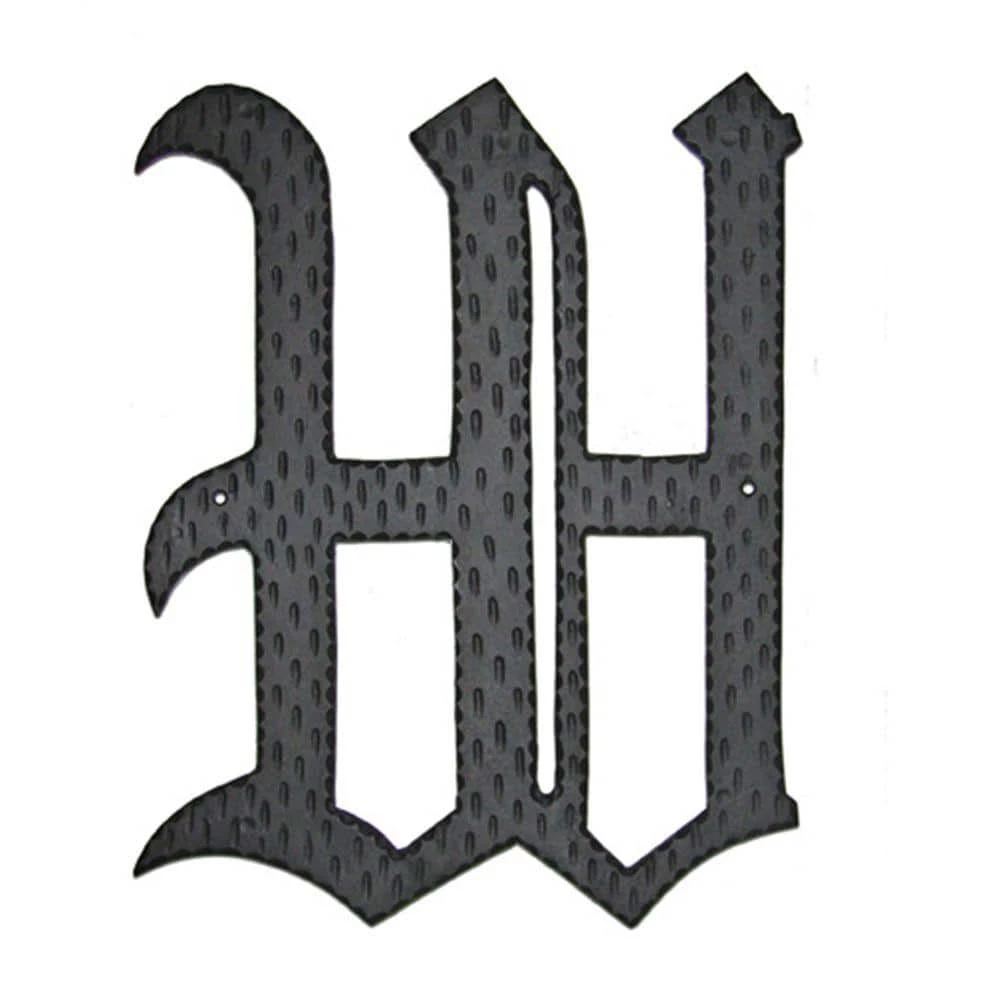 Montague Metal Products 16 in. Home Accent Monogram W