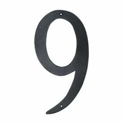 Montague Metal Products 4 in. Standard House Number 9