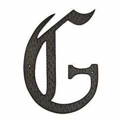 Montague Metal Products 24 in. Home Accent Monogram G