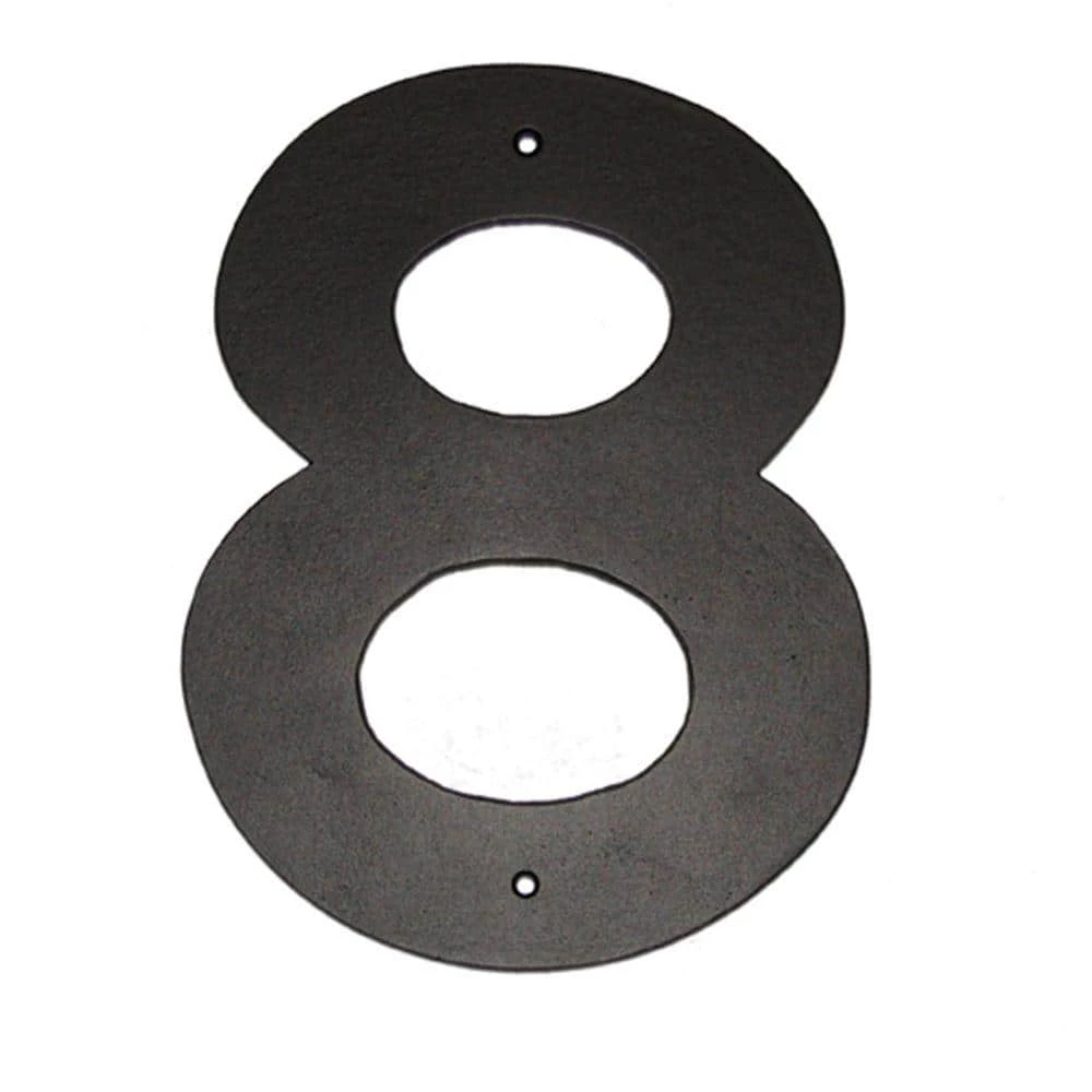 Montague Metal Products 10 in. Helvetica House Number 8