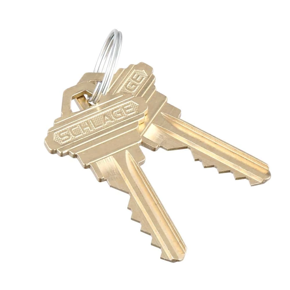 Schlage Wakefield Aged Bronze Single Cylinder Deadbolt with Siena Entry Door Knob Combo Pack - Image 8