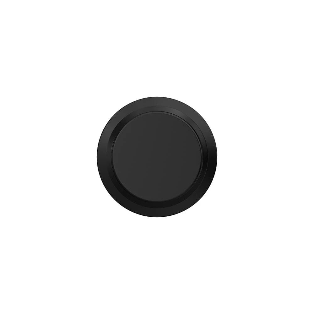 Schlage Custom Bowery Matte Black Kinsler Trim Dummy Door Knob (2-pack) - Image 3