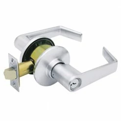 Schlage Apollo Satin Chrome Light Commercial Storeroom Door Lever