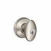 Schlage Sienna Satin Nickel Keyed Entry Door Knob