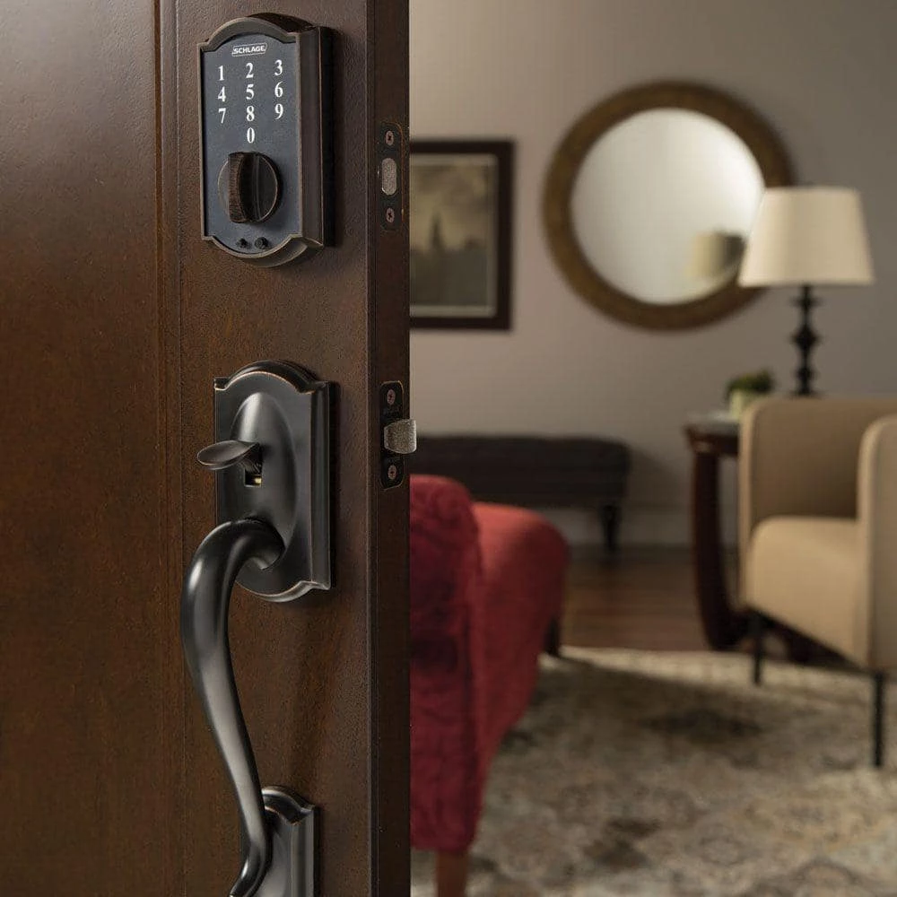 Schlage Touch Keyless Touchscreen Deadbolt with Camelot Trim - Image 8