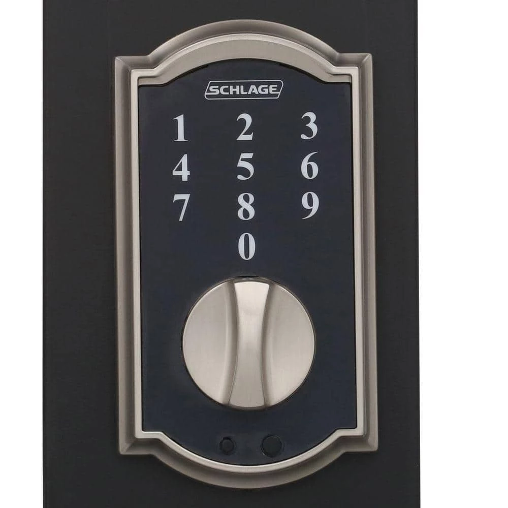 Schlage Touch Keyless Touchscreen Deadbolt with Camelot Trim - Image 2