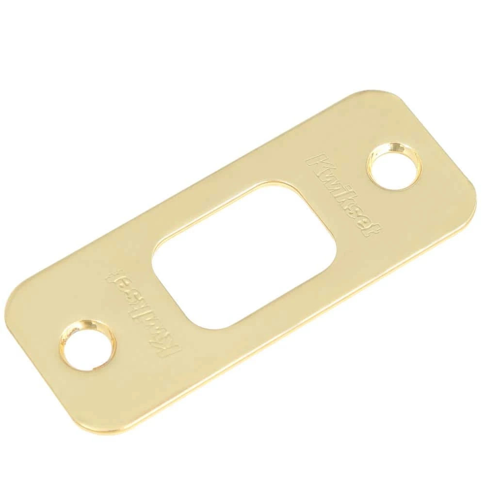 Schlage Plymouth Bright Brass Single Cylinder Deadbolt with Flair Knob Door Handleset - Image 5