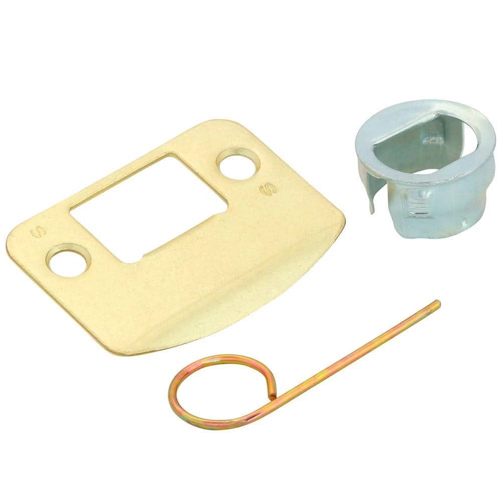 Schlage Flair Bright Brass Passage Hall/Closet Door Handle - Image 4