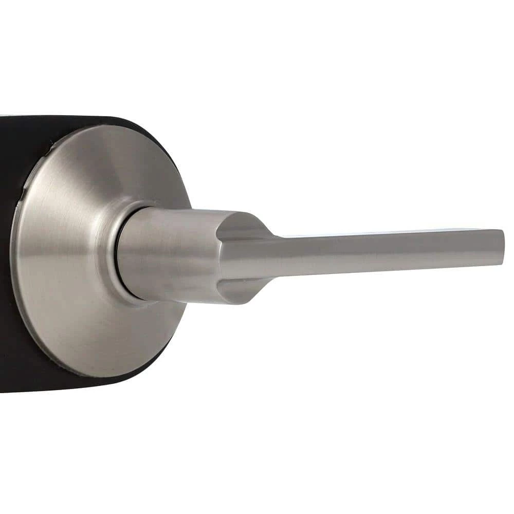 Schlage Latitude Satin Nickel Passage Hall/Closet Door Handle (4-Pack) - Image 2