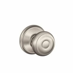 Schlage Georgian Satin Nickel Passage Hall/Closet Door Knob